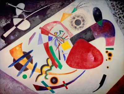 Macchia rossa II da Wassily Kandinsky